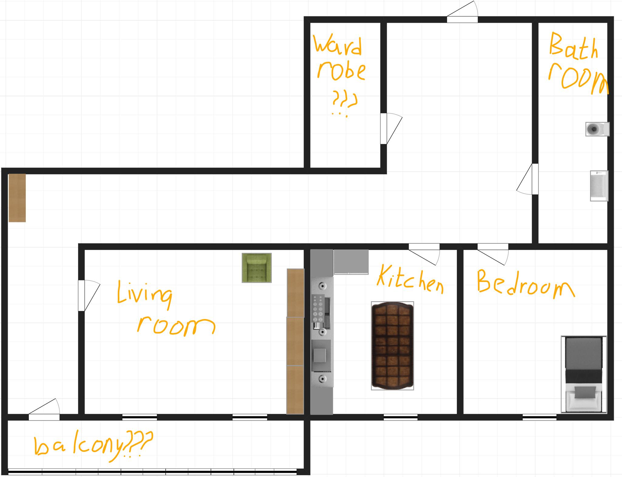 Dream apartment plan